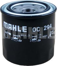 MAHLE OC 294 - Масляный фильтр autospares.lv