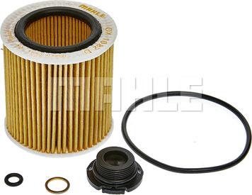 MAHLE OX 1082D - Масляный фильтр autospares.lv