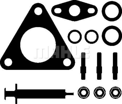 MAHLE 001 TA 14352 000 - Установочный комплект, турбокомпрессор autospares.lv