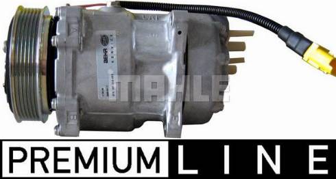 MAHLE ACP 1282 000P - Компрессор кондиционера autospares.lv