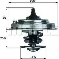 RIDER RD.1517597380 - Термостат охлаждающей жидкости / корпус autospares.lv