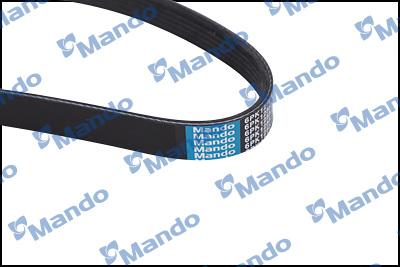 Mando MB6PK1255 - Поликлиновой ремень autospares.lv