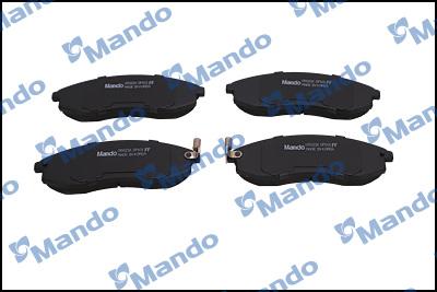 Mando MPN05NS - Тормозные колодки, дисковые, комплект autospares.lv
