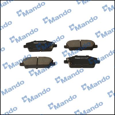 Mando MPO08NS - Тормозные колодки, дисковые, комплект autospares.lv