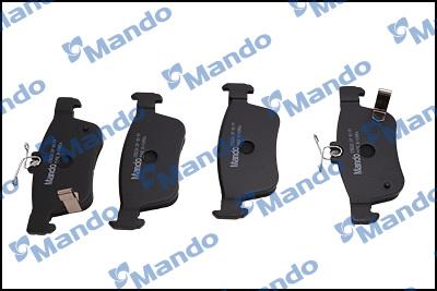 Mando MPO18 - Тормозные колодки, дисковые, комплект autospares.lv