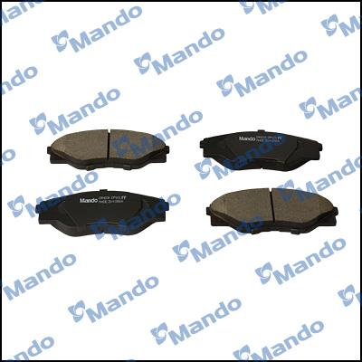 Mando MPT23NS - Тормозные колодки, дисковые, комплект autospares.lv