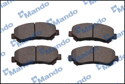 Mando RMPN19 - Тормозные колодки, дисковые, комплект autospares.lv