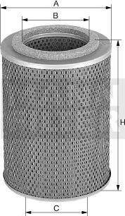 Mann-Filter H 12 105 - Масляный фильтр autospares.lv