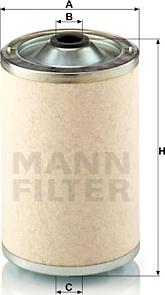 Mann-Filter BF 1018/1 - Топливный фильтр autospares.lv