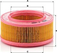 Mann-Filter C 1530 - Воздушный фильтр, двигатель autospares.lv