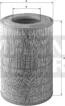 Mann-Filter C 29 1410 - Воздушный фильтр, двигатель autospares.lv