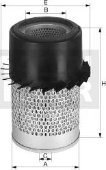 Mann-Filter C 14 139 - Воздушный фильтр, двигатель autospares.lv
