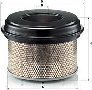 Mann-Filter C 33 922 - Воздушный фильтр, двигатель autospares.lv