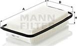 Mann-Filter C 3230 - Воздушный фильтр, двигатель autospares.lv