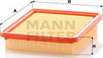 Mann-Filter C 2150 - Воздушный фильтр, двигатель autospares.lv