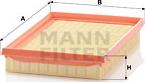 Mann-Filter C 2345/1 - Воздушный фильтр, двигатель autospares.lv