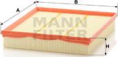 Mann-Filter C 27 161 - Воздушный фильтр, двигатель autospares.lv