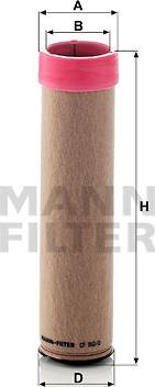 Mann-Filter CF 850/2 - Фильтр добавочного воздуха autospares.lv