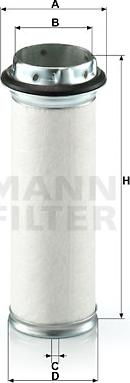 Mann-Filter CF 711 - Фильтр добавочного воздуха autospares.lv