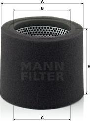 Mann-Filter CS 17 110 - Воздушный фильтр, двигатель autospares.lv