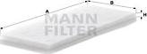 Mann-Filter CU 5620 - Фильтр воздуха в салоне autospares.lv