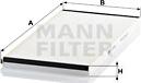Mann-Filter CU 6076 - Фильтр воздуха в салоне autospares.lv