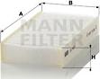 Mann-Filter CU 1823 - Фильтр воздуха в салоне autospares.lv