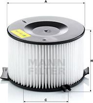 Mann-Filter CU 1738 - Фильтр воздуха в салоне autospares.lv