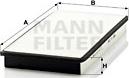 Mann-Filter CU 3360 - Фильтр воздуха в салоне autospares.lv