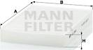 Mann-Filter CU 2945 - Фильтр воздуха в салоне autospares.lv