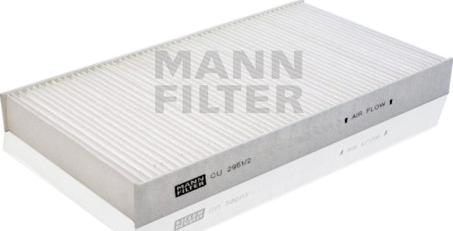 Mann-Filter CU 2951/2 - Фильтр воздуха в салоне autospares.lv