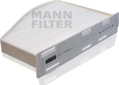 Mann-Filter CU 2939/2 - Фильтр воздуха в салоне autospares.lv