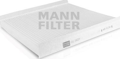 Mann-Filter CU 2422/1 - Фильтр воздуха в салоне autospares.lv