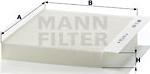 Mann-Filter CU 2680 - Фильтр воздуха в салоне autospares.lv