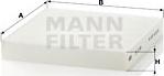 Mann-Filter CU 2149 - Фильтр воздуха в салоне autospares.lv