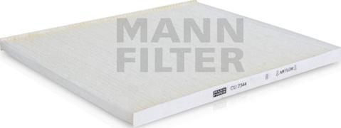 Mann-Filter CU 2344 - Фильтр воздуха в салоне autospares.lv