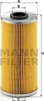 Mann-Filter H 943/2 t - Масляный фильтр autospares.lv