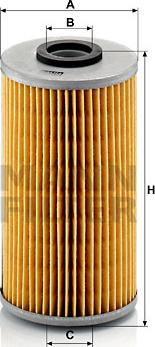 Mann-Filter H 939 - Масляный фильтр autospares.lv