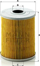 Mann-Filter H 932/5 x - Масляный фильтр autospares.lv