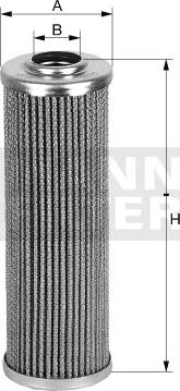 Mann-Filter HD 517/1 - Фильтр, система рабочей гидравлики autospares.lv