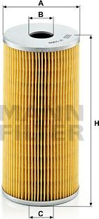 Mann-Filter H 1060 n - Масляный фильтр autospares.lv