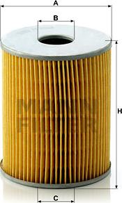 Mann-Filter H 1034 - Масляный фильтр autospares.lv