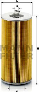 Mann-Filter H 12 110/3 - Масляный фильтр autospares.lv