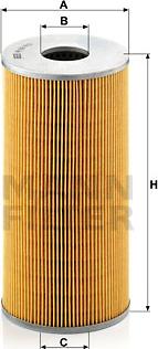 Mann-Filter H 12 113 - Масляный фильтр autospares.lv