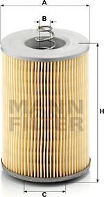Mann-Filter H 1275 - Масляный фильтр autospares.lv