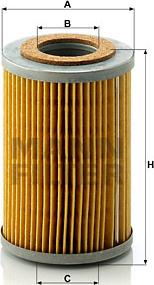 Mann-Filter H 816 x - Масляный фильтр autospares.lv
