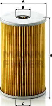 Mann-Filter H 820/3 x - Масляный фильтр autospares.lv