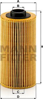 Mann-Filter HU 938/4 x - Масляный фильтр autospares.lv