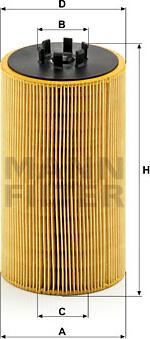 Mann-Filter HU 1390 x - Масляный фильтр autospares.lv