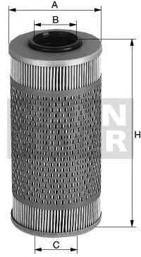 Mann-Filter P 825 t - Топливный фильтр autospares.lv